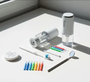 Kit de higiene para ortodoncia lingual